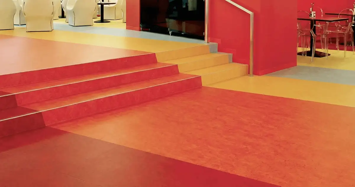 Snack bar with beautiful professionally installed linoleum flooring in Seattle, WA